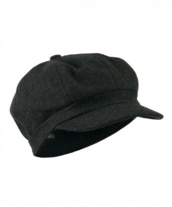 Wool Solid Spitfire Hat Dark Grey CS11I67LTZL