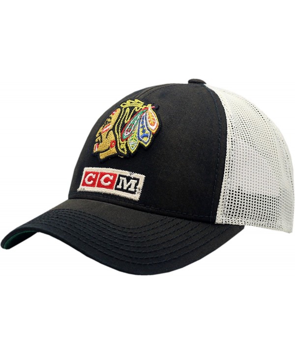 Chicago Blackhawks Washed 2-Tone Mesh Snapback-10360 - CR12746I7X1