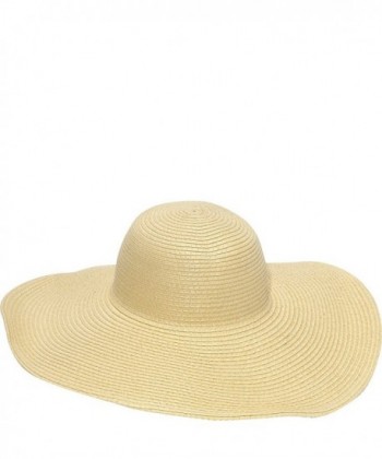 Magid Straw Floppy Sun Hat - Natural - C1118KWW2TT