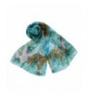 ChikaMika Fashion Scarves Floral Chiffon