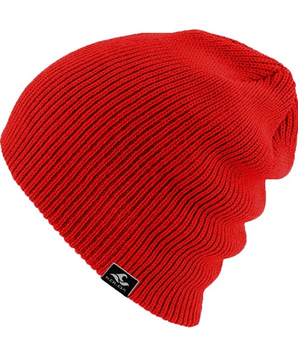 Koloa Surf Co. Original Soft & Cozy Beanies - Red - CC12J9DD6HJ