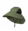 Large Bill Flap Cap - Olive - C611918HCYL