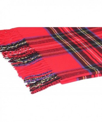 Oversized Scottish Tartan Cashmere Winter