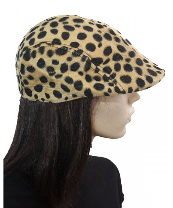 Fashion Dimensions Safari Leopard Felt Beret - CP11LAJ91QF