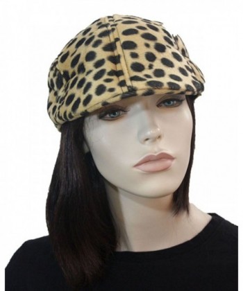 Fashion Dimensions Safari Leopard Beret