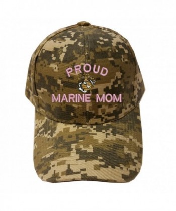 Proud Marine Mom Digital Camo Baseball Cap Military Hat - CI1820NSAY3