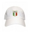 Italian Flag Patch Hat - White - C01865LLW8I