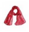 CTM Womens Christmas Holiday Scarf