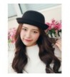 Lujuny Trendy Wool Bowler Women in Women's Fedoras