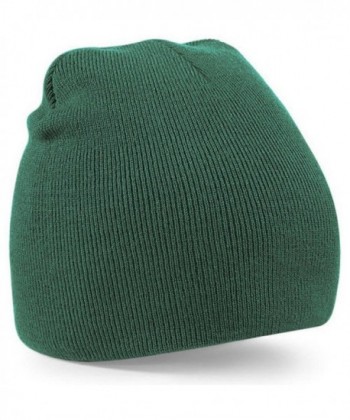 Perman Unisex Knitted Beanie Hat Wooly Winter Warm Skiing Skull Cap - Green - C812N5RPU80