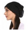 Ababalaya Breathable Knitted Pregnant Nightcap in Women's Skullies & Beanies