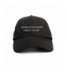 Make Our Planet Great Again Dad Hat Baseball Cap Unstructured New - Black - C1183KQ6K0H