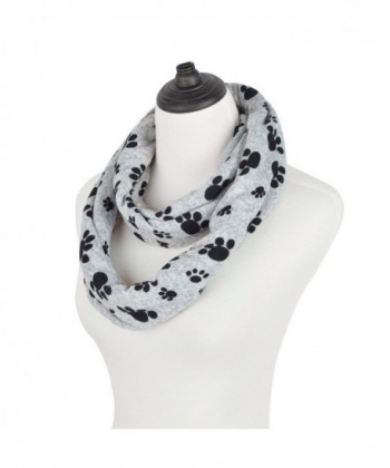 Premium Print Infinity Circle Scarf in Cold Weather Scarves & Wraps