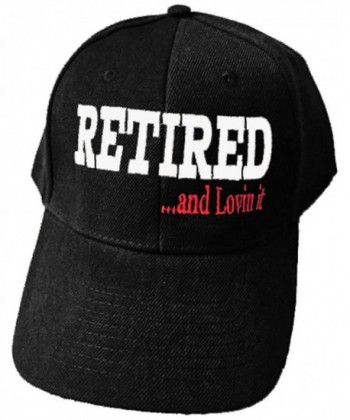 Retired and Loving It Cap and Bumper Sticker Retirement Party Hat - C311SMV5YS9