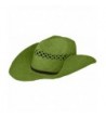 San Diego Hat Company Women's Raffia Cowboy Hat - Green - C0115EM34AX