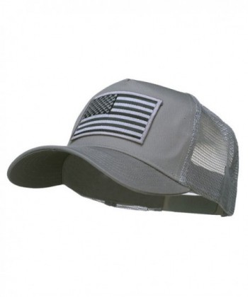 American Flag Patch Mesh Cap