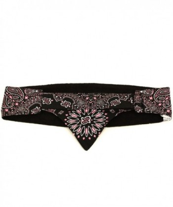 Bandana Scarf Biker Crystal Black