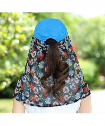 AOU Womens Floral Visor Multi Function in Women's Sun Hats
