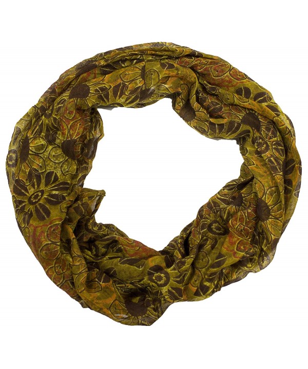 Lavello Natures Mosaic Collection Multi Use Fall Fashion Scarf - Light-brown - CR1862KX5IC