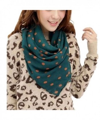 DZT1968%C2%AE Chiffon Scarf Polka Shawl