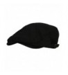 WITHMOONS Modern Cotton Real newsboy Hat Flat Cap AC3045 - Black - CZ12J621LRZ