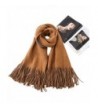 Scarves And Wraps Women's Super Soft Winter Scarf Shawls And Wraps Stole Pure Cashmere For Men - Bronze - C31873NZWIO