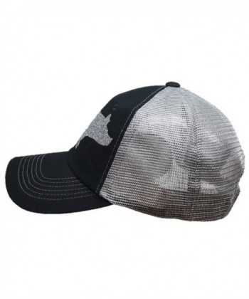 Grey Trucker Style Silver Bling