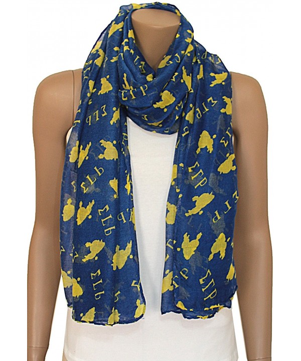 Sigma Gamma Rho Oversized Viscose Poodle Scarf- 36x72 inches - C3121ROMUI9