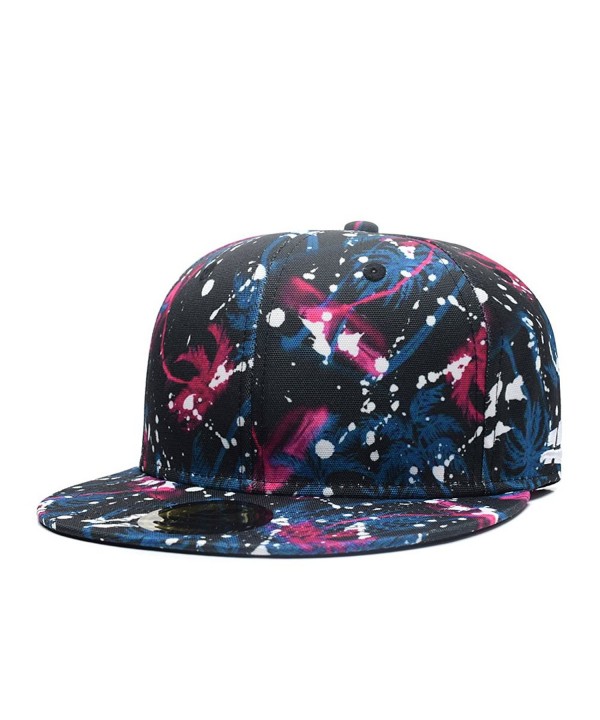 Quanhaigou Trucker Vintage Coconut Snapback - Black Blue Red - CT184SDS4RR