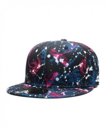 Quanhaigou Trucker Vintage Coconut Snapback - Black Blue Red - CT184SDS4RR