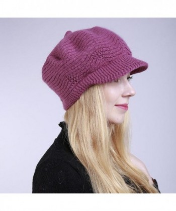 Fiaya Crochet Manual Brimmed Beanie