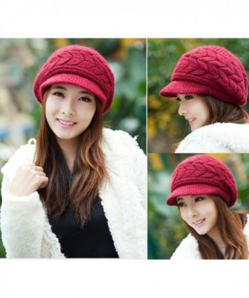 Glamorstar Winter Stretch Beanie Visor