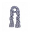 Premium Winter Flame Knit Scarf - Different Colors Available - Gray - C211GENYOW9