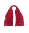 S&S Fashion Women's Cotton Linen Soft Long Shawl Wrap Stole Scarf 20"x69" - 001-wine Red - CS184WKCNUH