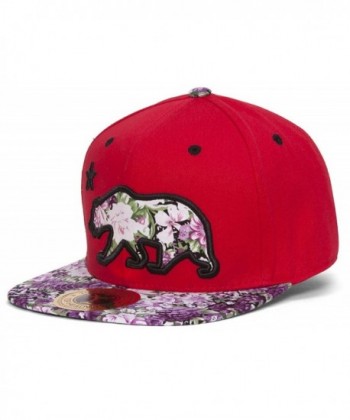 TopHeadwear California Republic Bear Snapback