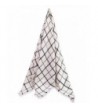 V28 Fashion Oversized GridPashmina Cream BlackStripes in Wraps & Pashminas