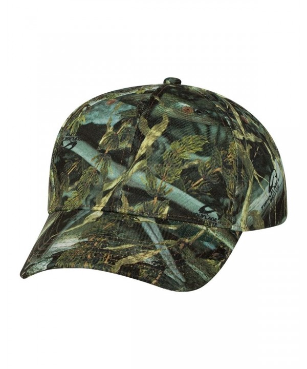 Fishouflage Camo Mens Fishing Cap - Walleye Bass Redfish Crappie - Walleye - C411ZH9I5ZX