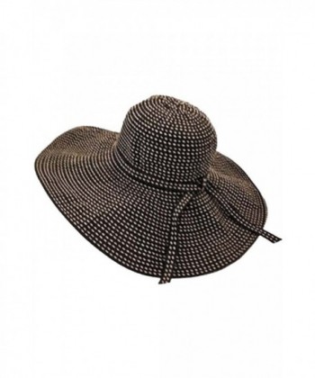 Black Wide Brim Beach Floppy