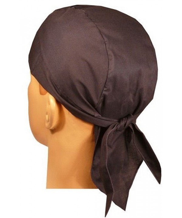 Skull Cap Biker Caps Headwraps Doo Rags - Navy Blue - CI12ELHPDI3