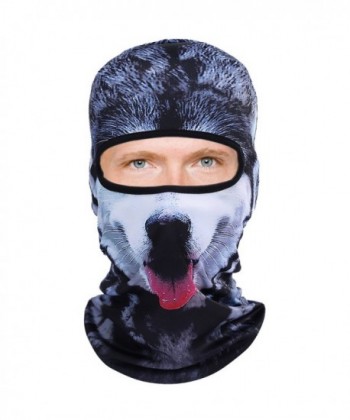 Funny 3D Animal Balaclava Face Mask Windproof UV Protection - BB-B-06 Husky - CW189XQWDA6