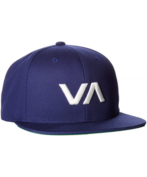 RVCA Men's VA Snapback II Hat - Dark Royal - CE12FHBBHCN