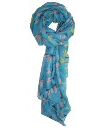 Ted and Jack - Dreamy Dragonfly Overall Print Scarf - Light Teal - CR17YLKOSA3