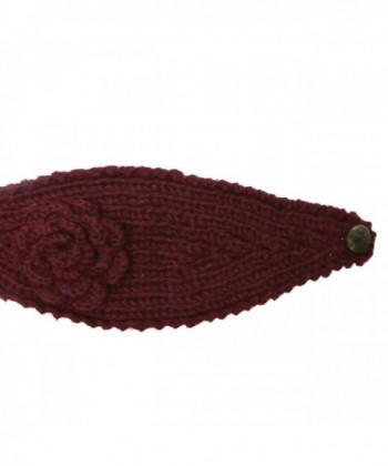 Wrapables Winter Warmth Headband Burgundy in Women's Headbands in Women's Hats & Caps