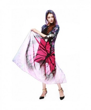 Litetao Halloween Novelty Butterfly Colorful in Wraps & Pashminas