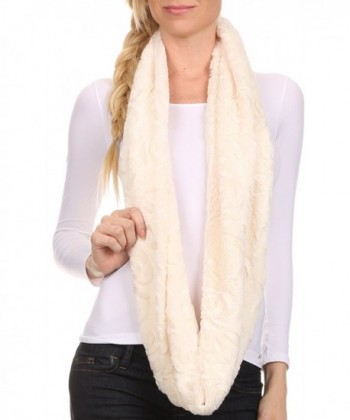 Sakkas CXGJ1527 Winter Infinity 1 Cream in Fashion Scarves