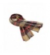 LILBETTER Blanket Scarves Brown Red