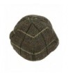 Winter Herringbone Cabbie Hat Charcoal