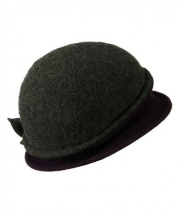 Toned Boiled Wool Bucket Detail in Women's Bucket Hats