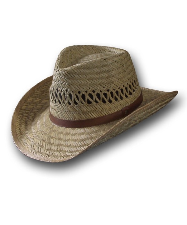 Rush Straw Outback Hat by Turner Hat - Straw - CN11P6VD6QZ