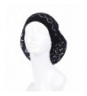 Black Beret Lightweight Slouchy Beanie